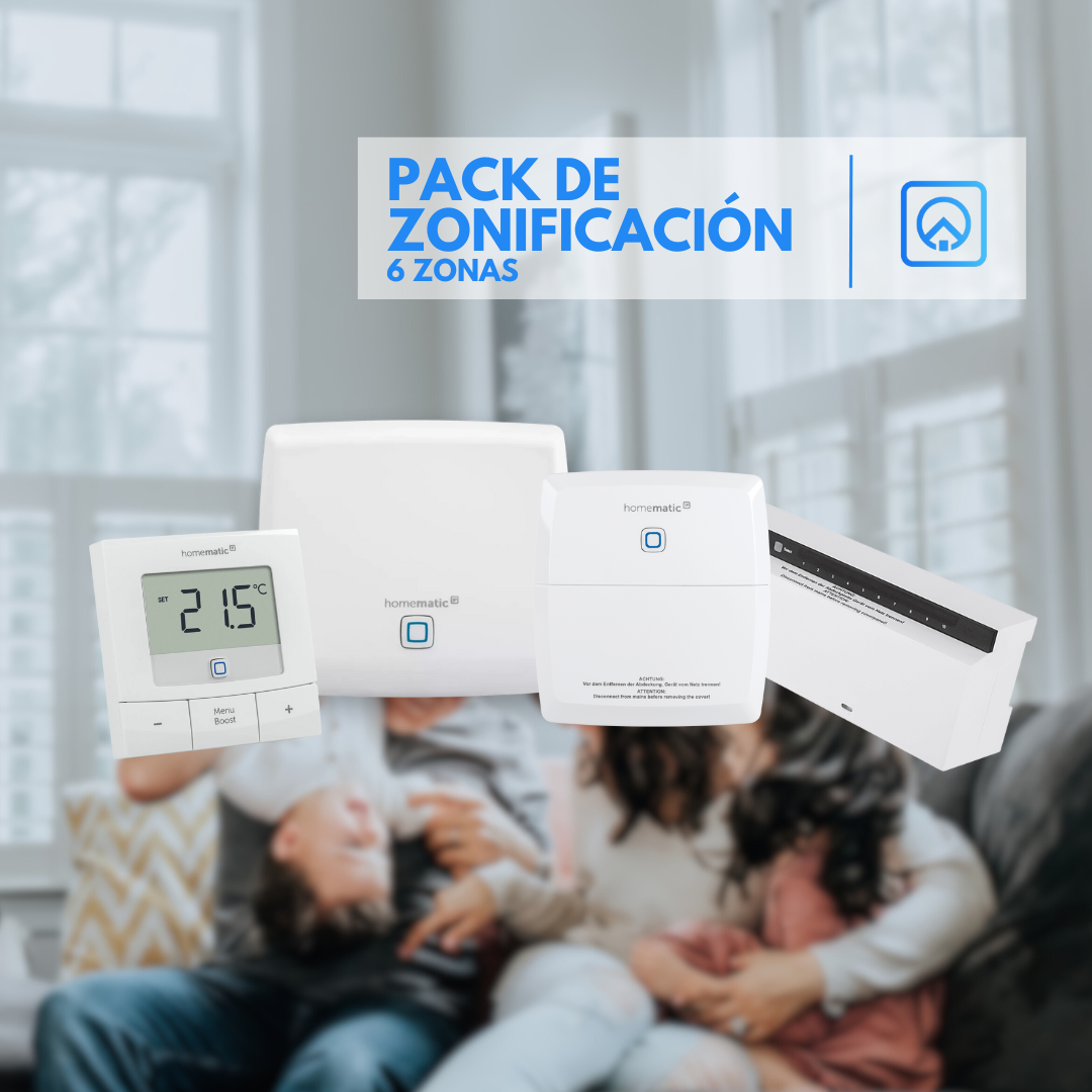 Pack de zonificación 6 zonas
